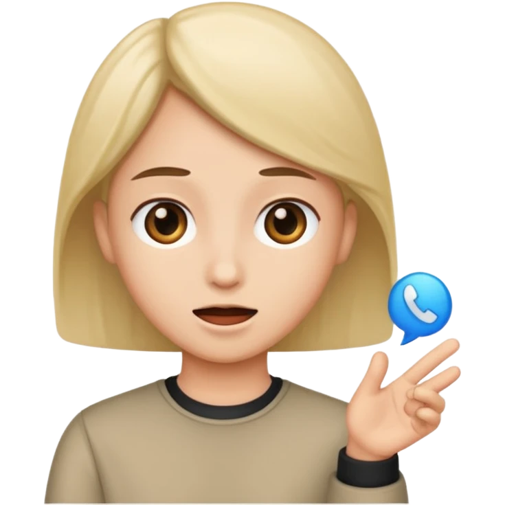 I’m talking about in it emoji
