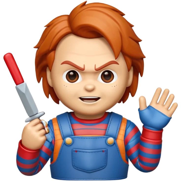 Un emojin de chuky emoji