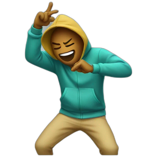 Dabbing emoji