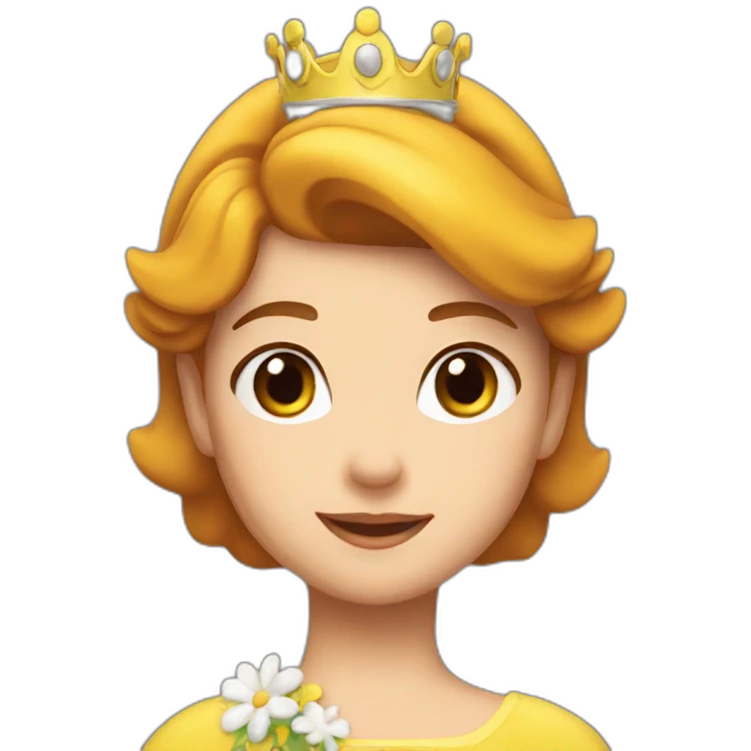 Princess daisy emoji
