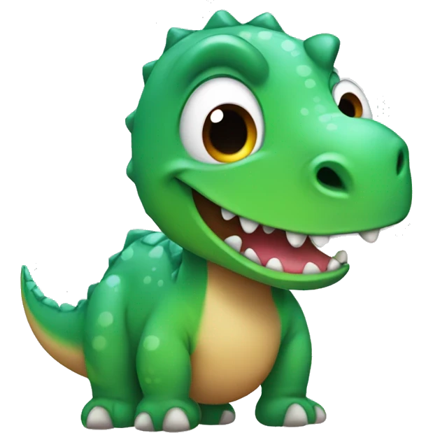 Cute dinosaur emoji