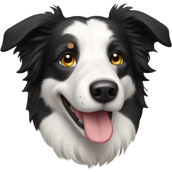 Border collie emoji
