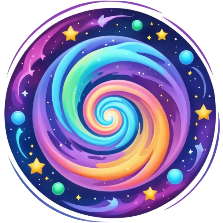 Cosmic Portal 🌀🌌 emoji