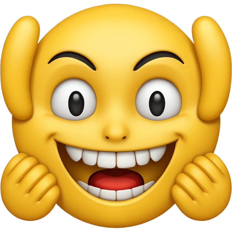 Scary smile emoji  emoji