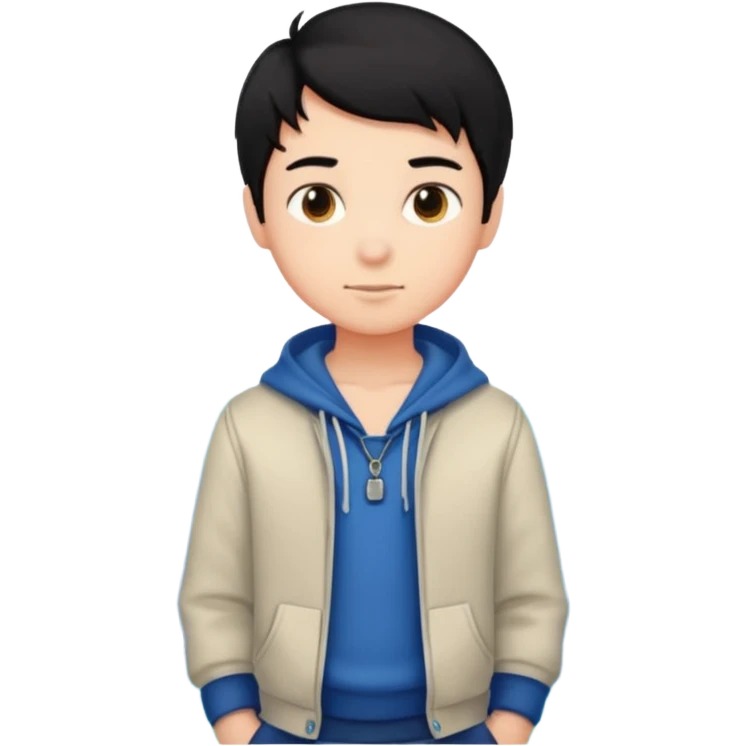 검은 머리의 소년, 옷을 입고 있는 바다를 좋아하고, 완벽을 추구하는, 귀여운, 게임을 좋아하는, 바다를 좋아하고, 바다를 좋아하고, 바다를 좋아하고, 게임을 좋아하는 emoji