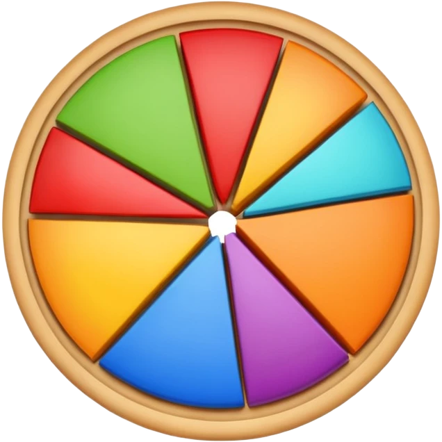 progress tracker pie chart emoji