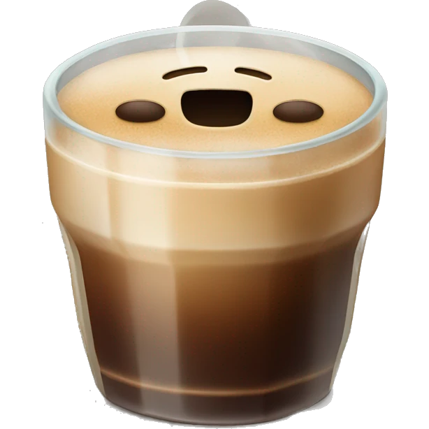Ice coffe emoji