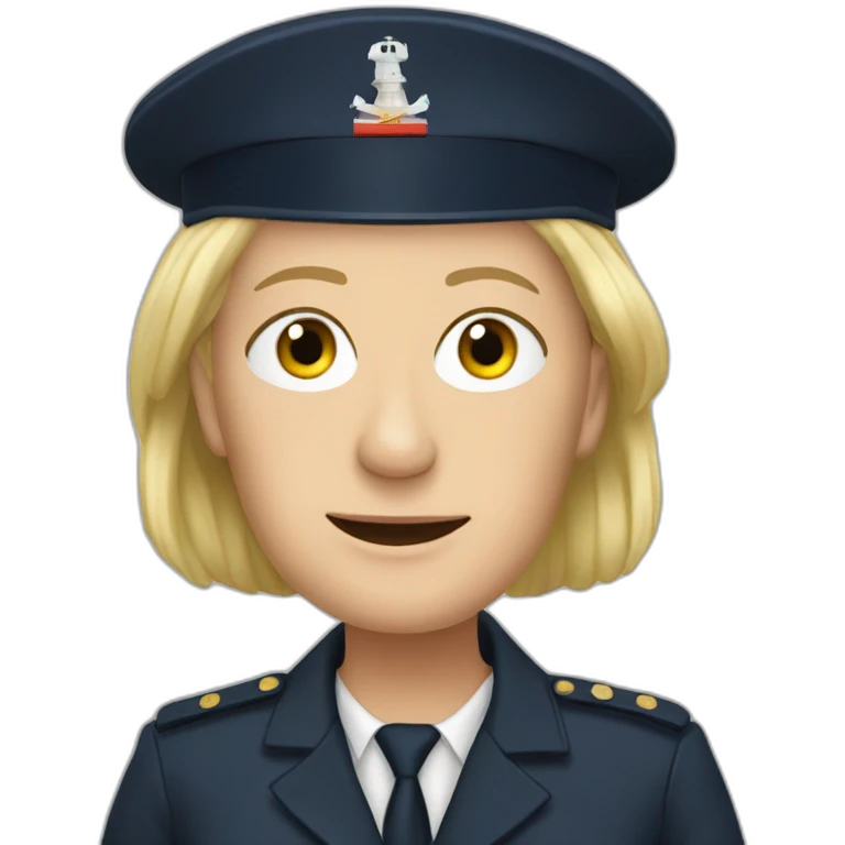 Marine lepen emoji