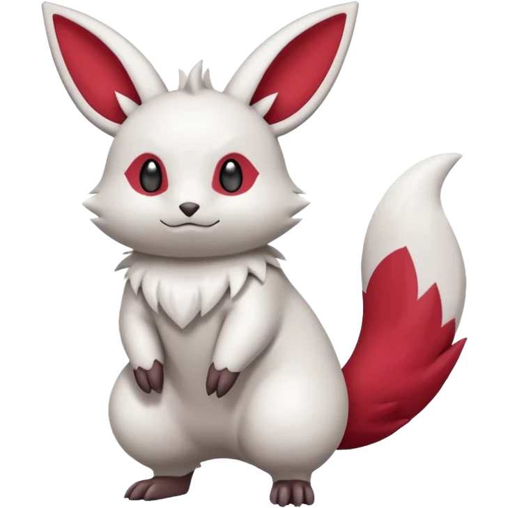Minccino-Zangoose-Fakémon-hybrid-creature (full body)  emoji