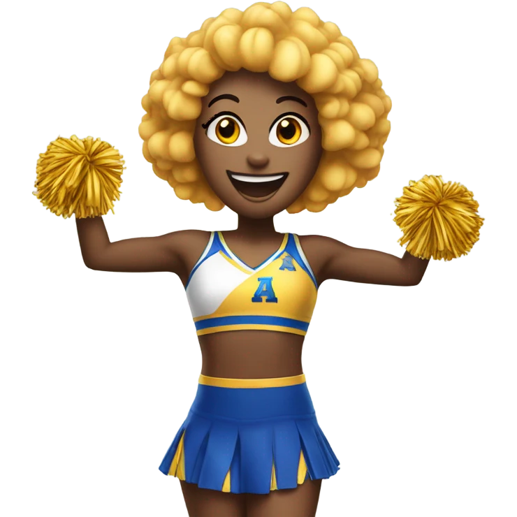 Cheerleader  emoji