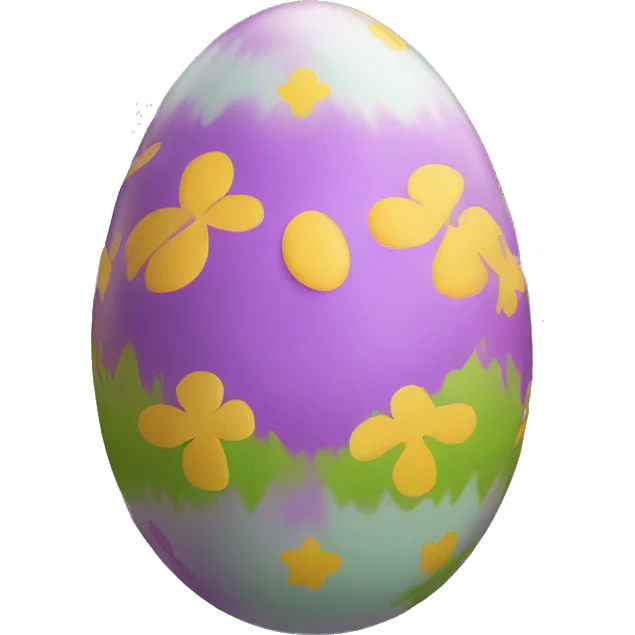 dyed easter egg emoji