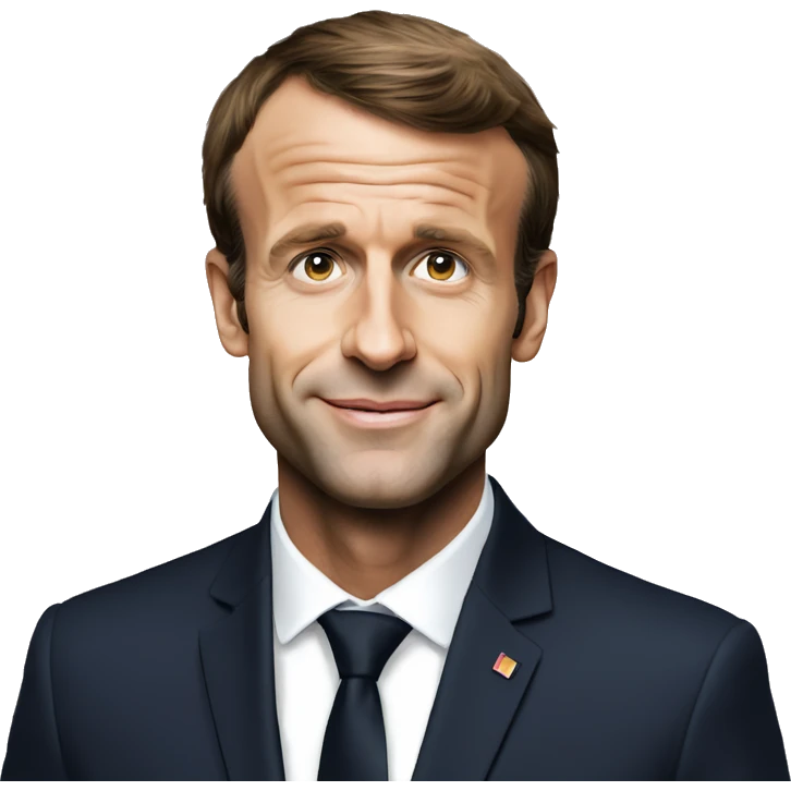Emmanuel Macron  emoji