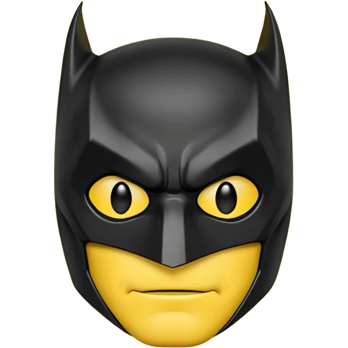 Crie emoji batman emoji