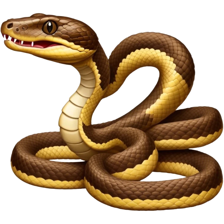 Cottonmouth Snake emoji