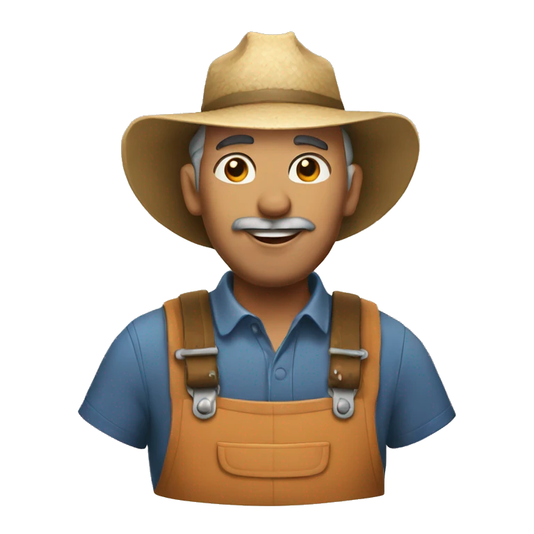 Farmer  emoji