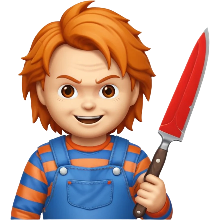 Un emojin de chuky emoji