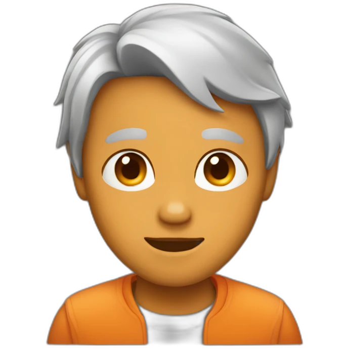 person that looks like a fox emoji