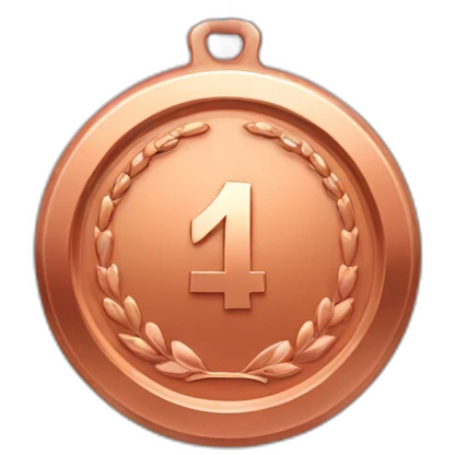 Copper 4th place medal emoji