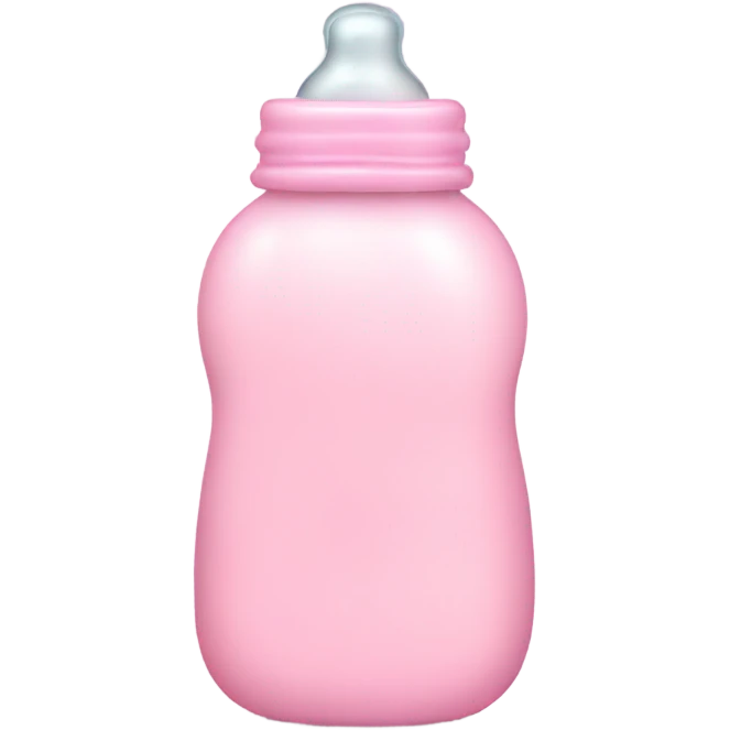 Light pink baby bottle  emoji
