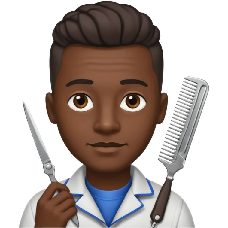 Street Barber emoji