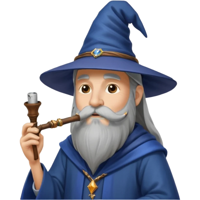 Wizard smoking  emoji