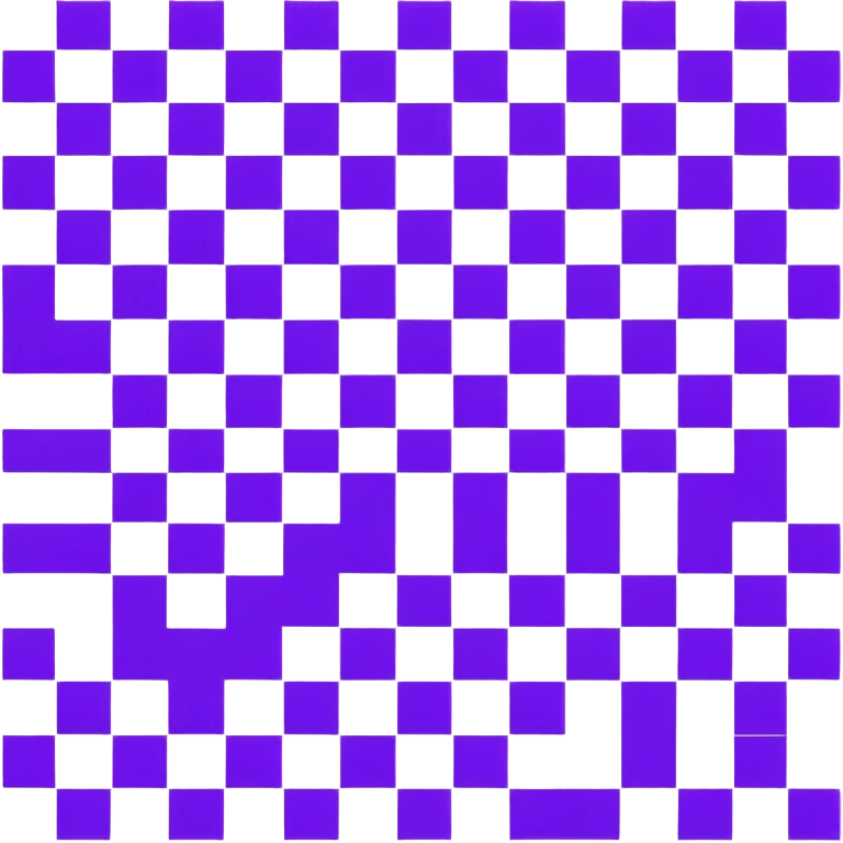 purple and cian markcheck emoji