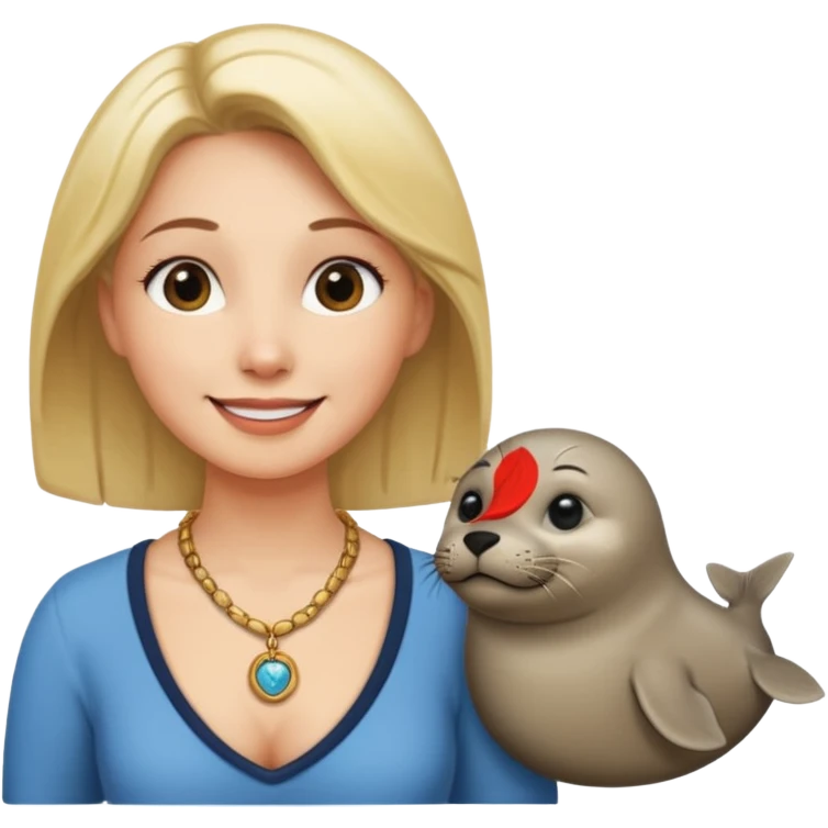 xitw try seal in love emoji