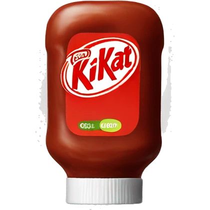 kitkat ketchup emoji