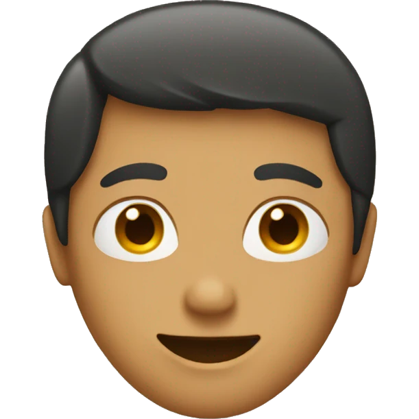 Tan heart emoji no face emoji