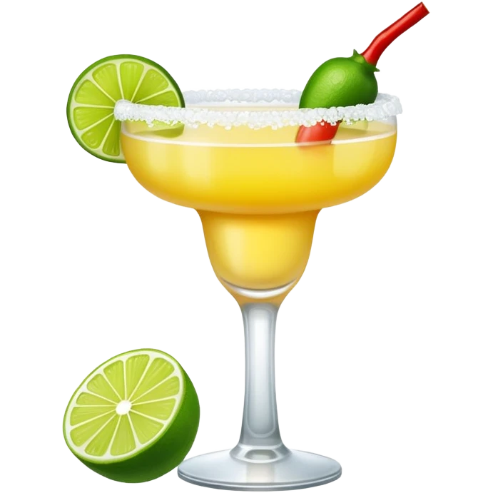 Spicy margarita emoji