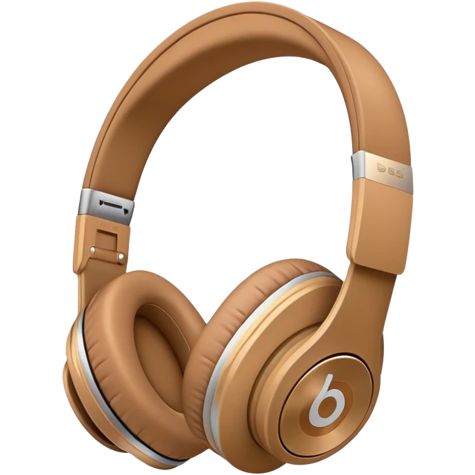 Beats color light brown emoji