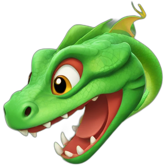 Mushu the lizard emoji