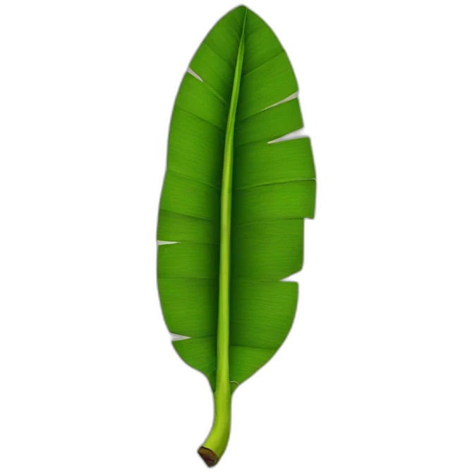 Banana leaf emoji