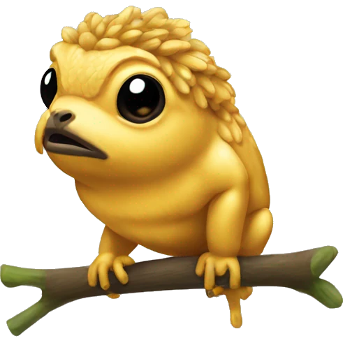 golden coquí emoji