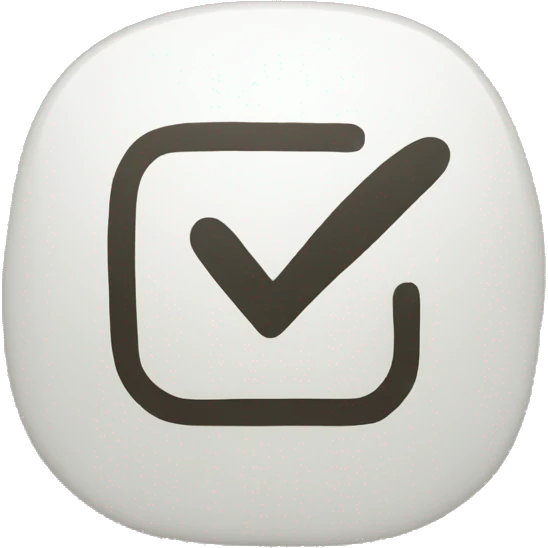checkmark  emoji