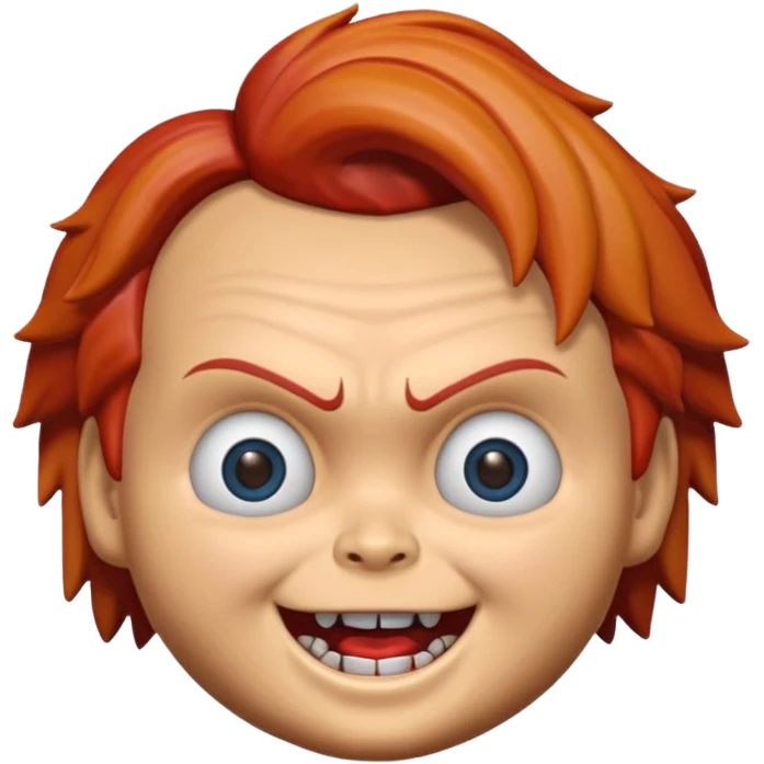 Un emojin de chuky emoji