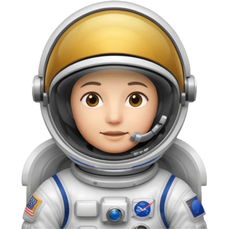 astronaut floating  emoji