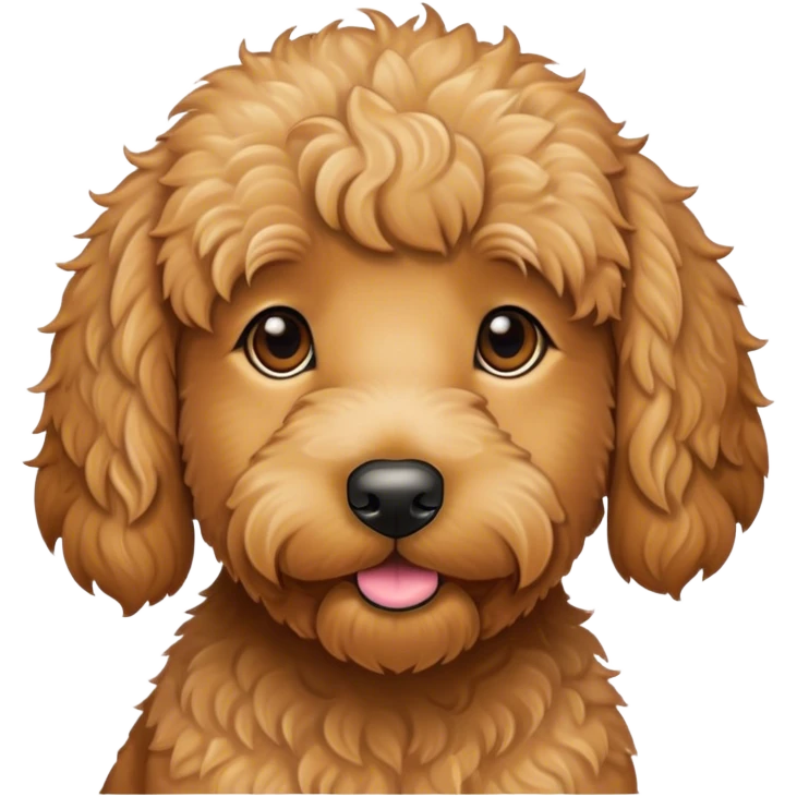 Golden doodle emoji