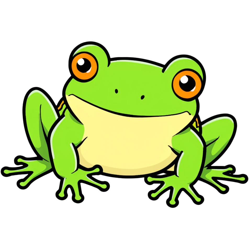 Frog emoji