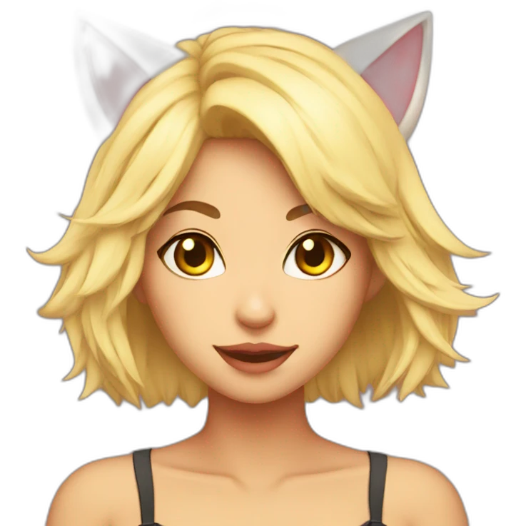 hot catgirl emoji