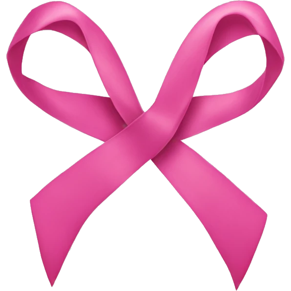 coquette pink ribbon emoji