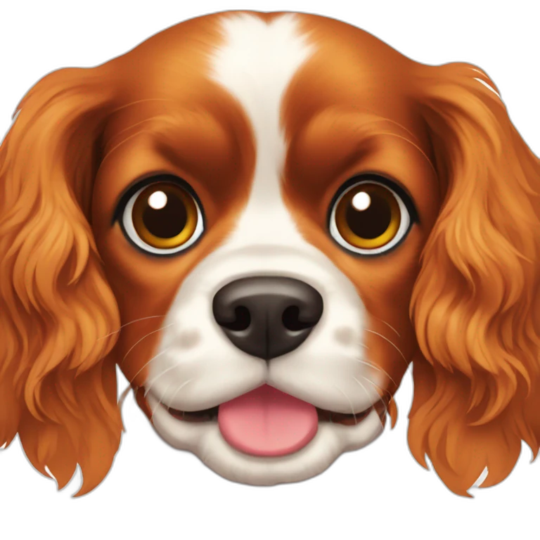 Cavalier king Charles  emoji