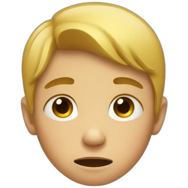 Boy crying  emoji