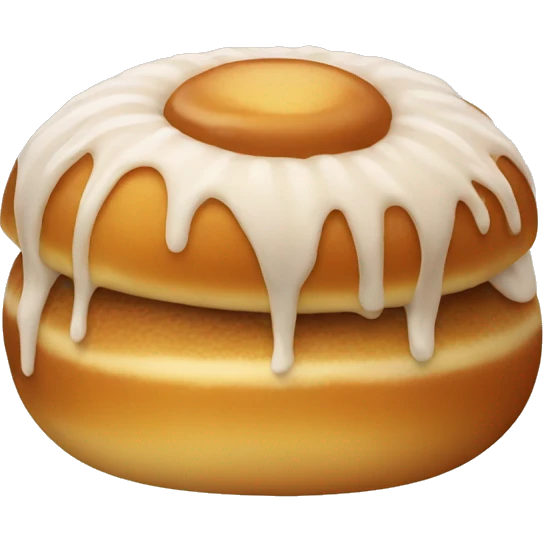 A honey bun emoji
