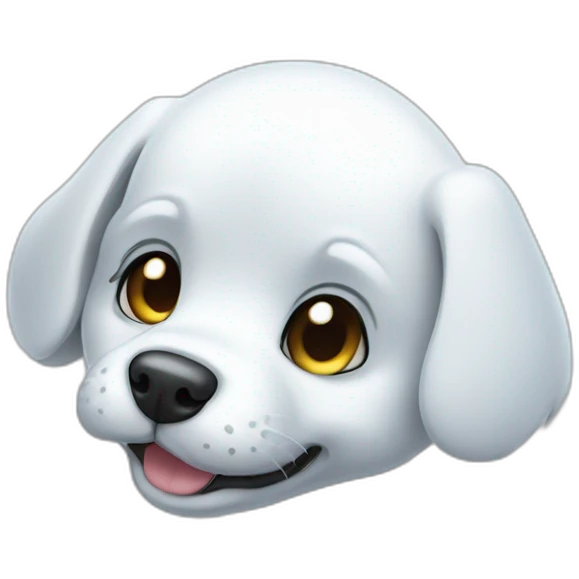 ghost puppy emoji