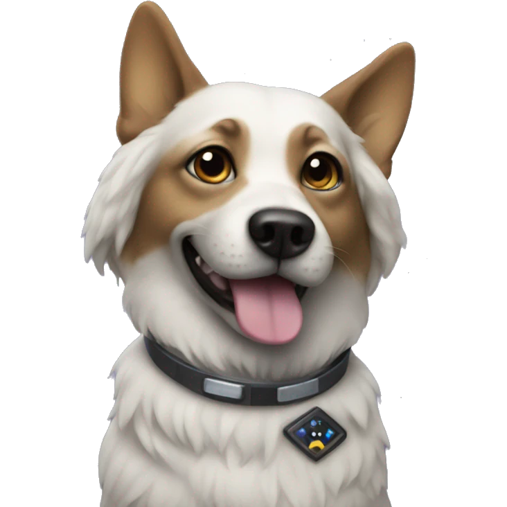 Space dog emoji