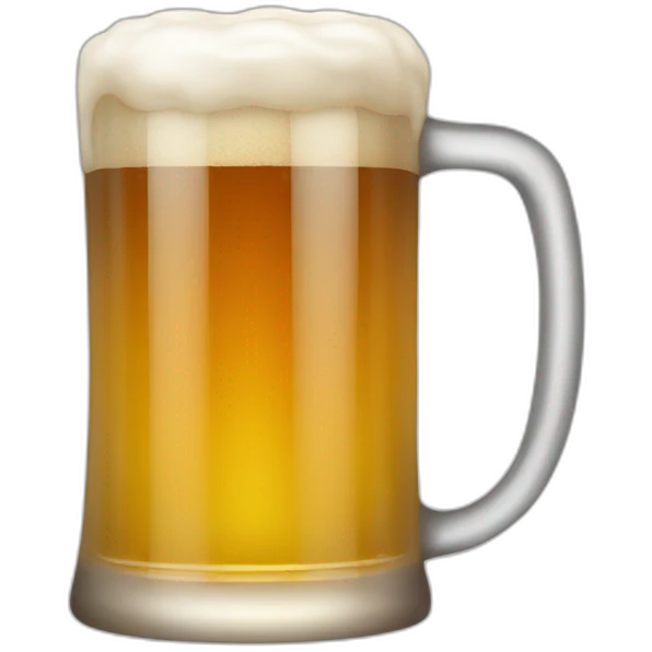 Beer mug emoji