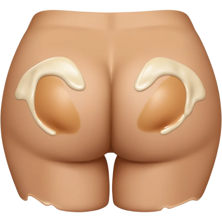 Big butt and cummy emoji