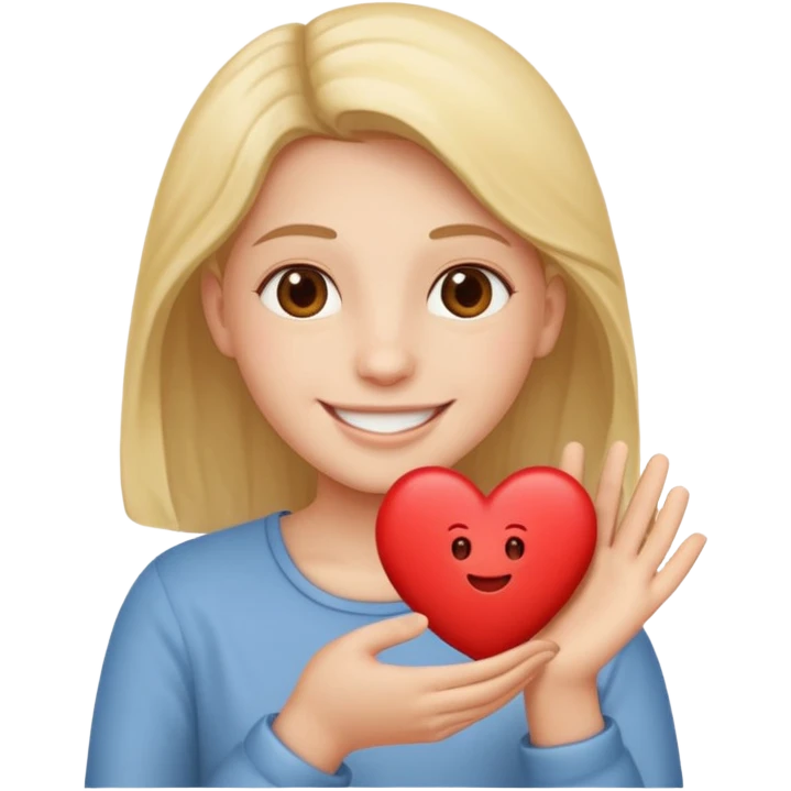 FLOORK DANDO UN CORAZÓN Y DICIENDO DURMETE O TE CONQUISTO emoji