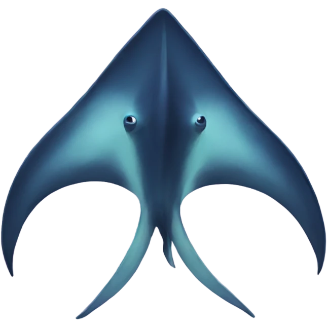 manta raya emoji